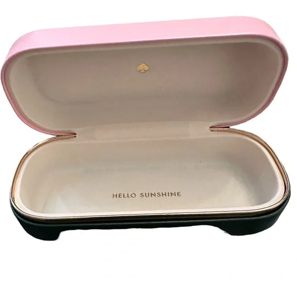 Kate Spade Colorblock Sunglasses Case Kate Spade Hardshell Sunglasses Case w/Cloth Pastel Pink  main image 2